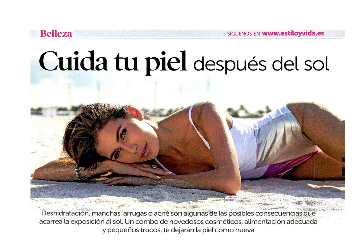 La Dra. Carmen Martín, en este reportaje especial de la revista 'Semana' sobre cuidados de la piel tras el verano